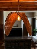 MDZN Bohem Avize, Rustik Avize, Jüt Avize, Doğal Avize, Hasır Örgü Avize, Salaş Avize, Tavan Aydınlatması - 3