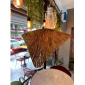 Hasır Avize Bohem Avize Jüt Avize Oda Mutfak Salon Avize - 2