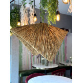 Hasır Avize Bohem Avize Jüt Avize Oda Mutfak Salon Avize - 5