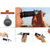 ATC 0-10 Tuzluluk Yoğunluk Ölçer Refraktometre thumbnail 2