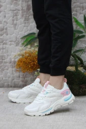 Lumberjack Null Bej Rahat Esnek Orijinal Ürün Sneaker Kadın Spor Ayakkabı thumbnail 3