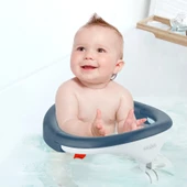 BabyJem Yandan Açılır Banyo  Mama Oturağı İndigo - 2