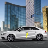 Audi A3 Sedan 2013-2016 Sol Ön Sürücü Kapı Kolunun Kapağı 8V1837879A - 1