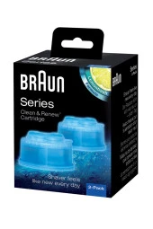 BRAUN Tıraş Makinesi Temizleme Sıvısı 2'li Paket CCR2 4210201382669 - 1