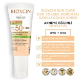 Bioxcin Sun Care Spf 50+ Akneye Eğilimli Ciltler İçin Renkli Güneş Kremi 50 ml - 2
