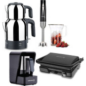 Korkmaz A3011 Optima Siyah Elektro Çeyiz Seti - 1