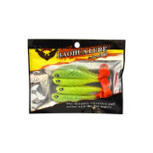 Captain 3557 Viper Soft 8.5 cm Turna Levrek Silikonu 4'lü Paket Silikon Yem No:1 - 1