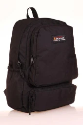 Kaukko Sırt Çantası Double Pack Siyah K1620 thumbnail 1