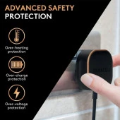 Duracell 17W Telefon / Tablet Şarj Başlığı 2xUSB 5v/3.4A - Siyah - 4