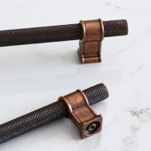 Hisar Eskitme Antik Bakır Metal 128 mm-12.8 cm Mobilya Mutfak Çekmece Dolap Kulpu Kulbu Kulpları thumbnail 6
