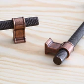 Hisar Eskitme Antik Bakır Metal 128 mm-12.8 cm Mobilya Mutfak Çekmece Dolap Kulpu Kulbu Kulpları thumbnail 2