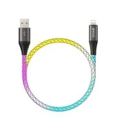 Bwoo Led Işıklı Hızlı Şarj Özellikli Usb Lighting Kablo - 2