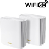 ASUS ZenWiFi ET8 Tüm Ev İçin Üç Bantlı Mesh WiFi 6E Sistemi (ET8 2PK), 5.500 metrekareye - 1