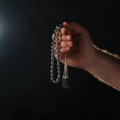 Gümüş İşlemeli Erzurum Oltu Taşı Tesbih thumbnail 2