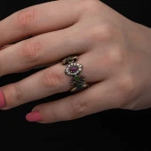 Himarry Gümüş Ayarlanabilen Otantik Mekik Kadın Yüzük thumbnail 1