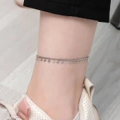 Himarry 925 Ayar Gümüş Kelebek Halhal thumbnail 2