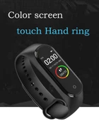 M4 Akıllı Saat Bileklik Kalp Hızı Kan Basıncı Nabız Pedometre Smart Watch - 4