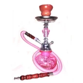 Küçük Boy Nargile Takımı - Pembe thumbnail 1