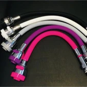 Renkli Oynar Başlıklı Silikonlu Musluk Başlığı Kubar Su Tasarruflu Musluk Başlığı thumbnail 5