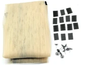 Mıknatıslı Kapı Sinekliği Tülü-krem ( 105 X 205 ) thumbnail 2