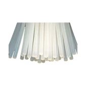 Şeffaf Sıcak Silikon Çubuğu Mum Silikon Kalın 1 Kg 30 Cm thumbnail 2