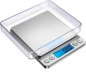Crown Dijital Göstergeli Kare Mutfak Terazi (3 Kg/0.1) thumbnail 1