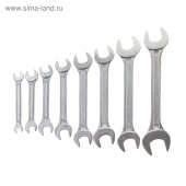 1. Kalite Çift Açık Ağızlı 8'li Anahtar Seti thumbnail 1