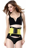 Hot Belt Termal Sauna Kemer Unisex Terletme Korsesi (sarı-siyah) thumbnail 1