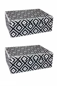 Baza Altı Boy Çok Amaçlı Düzenleyici Kutu Organizer Cırt Cırtlı Hurç 19cm X 40cm X 50cm (10 Adet) - 4