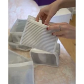 Bavul İçi Organizer Seti - Yatak Odası Organizer Set - Makyaj Organizer Mini Hurçlar (6 Parça) thumbnail 4