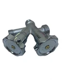 Dual Çiftli Çatallı Çamaşır Makinesi Ara Taharet Musluk Ara Musluk - 4