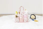 Baby Kullanımı Kolay Desenli Taşınabilir Bakım Çantası (pembe) thumbnail 3