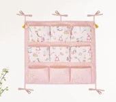 Baby 9 Cepli Bağlamalı Beşik Kenarı Düzenleyici (pembe) thumbnail 3