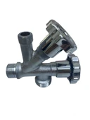 Dual Çiftli Çatallı Çamaşır Makinesi Ara Taharet Musluk Ara Musluk - 2