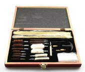 -27parça Ahşap Kutu Evrensel Tabanca Temizleme Seti thumbnail 2