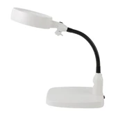 -masaüstü 10x Led Işıklı Büyüteç Okuma El Sanatları Onarım Büyüteç 7765 thumbnail 1