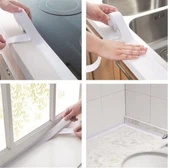 Pratik 145 Gr Beyaz Su Sızdırmaz Lavabo Kenar Bandı (3.2m) thumbnail 3