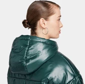 Nike Sportswear Classic Puffer Shine Kadın Yeşil Mont FB8769328 - 5
