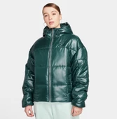 Nike Sportswear Classic Puffer Shine Kadın Yeşil Mont FB8769328 - 1