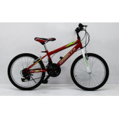 20 jant bisiklet 2070 model kımızı bisiklet - 4