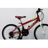 20 jant bisiklet 2070 model kımızı bisiklet - 5