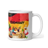 Almanya Hediye Kutusu 10 Parça Kupa Magnet Anahtarlık Kutu thumbnail 3