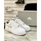 Nike Air Force A1 Beyaz Gri - 1