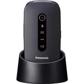 Panasonic KX-TU550EXB Katlanabilir Renkli Ekran 4g Tuşlu Siyah Cep Telefonu (Türkiye Distribütör Garantili) - 5
