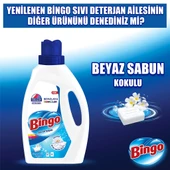 Bingo Sıvı Performans Çamaşır Deterjanı Amber Çiçeği 1755 ml 3lü - 6