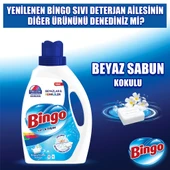 Bingo Sıvı Performans Çamaşır Deterjanı Amber Çiçeği 2600 ml 3lü - 6