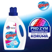 Bingo Sıvı Performans Çamaşır Deterjanı Amber Çiçeği 1755 ml 3lü - 4