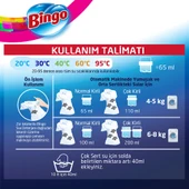 Bingo Sıvı Performans Çamaşır Deterjanı Amber Çiçeği 2600 ml 3lü - 5