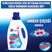 Bingo Sıvı Performans Çamaşır Deterjanı Beyaz Sabun 1755 ml 3lü - 6