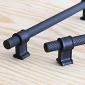 Hisar Siyah Metal Kulp 128 mm-12.8 cm Mobilya Çekmece Mutfak Dolabı Dolap Kulpları Kulbu Kulpu thumbnail 7